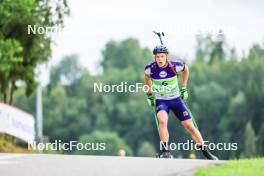 22.08.2024, Otepaeae, Estonia (EST): Matija Legovic (CRO) - IBU Summer Biathlon World Championships, super sprint junior men, Otepaeae (EST). www.nordicfocus.com. © Manzoni/NordicFocus. Every downloaded picture is fee-liable.