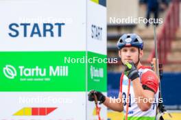 22.08.2024, Otepaeae, Estonia (EST): Konrad Badacz (POL) - IBU Summer Biathlon World Championships, super sprint junior men, Otepaeae (EST). www.nordicfocus.com. © Manzoni/NordicFocus. Every downloaded picture is fee-liable.