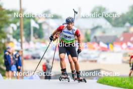 22.08.2024, Otepaeae, Estonia (EST): Jiri Blaha (CZE) - IBU Summer Biathlon World Championships, super sprint junior men, Otepaeae (EST). www.nordicfocus.com. © Manzoni/NordicFocus. Every downloaded picture is fee-liable.