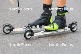 22.08.2024, Otepaeae, Estonia (EST): Industry Feature: Fischer boots, SRB - IBU Summer Biathlon World Championships, super sprint junior men, Otepaeae (EST). www.nordicfocus.com. © Manzoni/NordicFocus. Every downloaded picture is fee-liable.