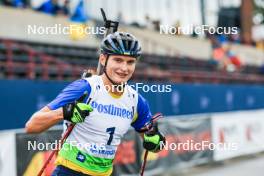 22.08.2024, Otepaeae, Estonia (EST): Vitalii Mandzyn (UKR) - IBU Summer Biathlon World Championships, super sprint junior men, Otepaeae (EST). www.nordicfocus.com. © Manzoni/NordicFocus. Every downloaded picture is fee-liable.