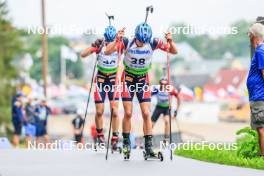 22.08.2024, Otepaeae, Estonia (EST): Andreas Aas (NOR) - IBU Summer Biathlon World Championships, super sprint junior men, Otepaeae (EST). www.nordicfocus.com. © Manzoni/NordicFocus. Every downloaded picture is fee-liable.