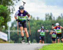 22.08.2024, Otepaeae, Estonia (EST): Mark-Markos Kehva (EST) - IBU Summer Biathlon World Championships, super sprint junior men, Otepaeae (EST). www.nordicfocus.com. © Manzoni/NordicFocus. Every downloaded picture is fee-liable.