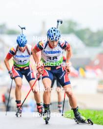 22.08.2024, Otepaeae, Estonia (EST): Andreas Aas (NOR) - IBU Summer Biathlon World Championships, super sprint junior men, Otepaeae (EST). www.nordicfocus.com. © Manzoni/NordicFocus. Every downloaded picture is fee-liable.