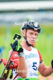 22.08.2024, Otepaeae, Estonia (EST): Fabian Suchodolski (POL) - IBU Summer Biathlon World Championships, super sprint junior men, Otepaeae (EST). www.nordicfocus.com. © Manzoni/NordicFocus. Every downloaded picture is fee-liable.