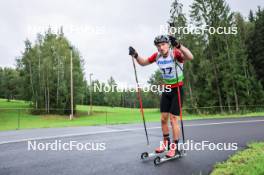 22.08.2024, Otepaeae, Estonia (EST): Jan Gregor (CZE) - IBU Summer Biathlon World Championships, super sprint junior men, Otepaeae (EST). www.nordicfocus.com. © Manzoni/NordicFocus. Every downloaded picture is fee-liable.