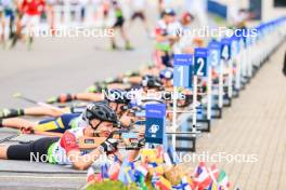 22.08.2024, Otepaeae, Estonia (EST): Daniel Malusek (CZE) - IBU Summer Biathlon World Championships, super sprint junior men, Otepaeae (EST). www.nordicfocus.com. © Manzoni/NordicFocus. Every downloaded picture is fee-liable.