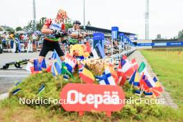 22.08.2024, Otepaeae, Estonia (EST): David Elias (CZE) - IBU Summer Biathlon World Championships, super sprint junior men, Otepaeae (EST). www.nordicfocus.com. © Manzoni/NordicFocus. Every downloaded picture is fee-liable.