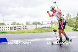 22.08.2024, Otepaeae, Estonia (EST): Sivert Gerhardsen (NOR) - IBU Summer Biathlon World Championships, super sprint junior men, Otepaeae (EST). www.nordicfocus.com. © Manzoni/NordicFocus. Every downloaded picture is fee-liable.