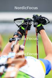 22.08.2024, Otepaeae, Estonia (EST): Vitalii Mandzyn (UKR) - IBU Summer Biathlon World Championships, super sprint junior men, Otepaeae (EST). www.nordicfocus.com. © Manzoni/NordicFocus. Every downloaded picture is fee-liable.