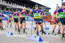 22.08.2024, Otepaeae, Estonia (EST): Vitalii Mandzyn (UKR) - IBU Summer Biathlon World Championships, super sprint junior men, Otepaeae (EST). www.nordicfocus.com. © Manzoni/NordicFocus. Every downloaded picture is fee-liable.