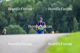 22.08.2024, Otepaeae, Estonia (EST): Victor Berglund (SWE) - IBU Summer Biathlon World Championships, super sprint junior men, Otepaeae (EST). www.nordicfocus.com. © Manzoni/NordicFocus. Every downloaded picture is fee-liable.