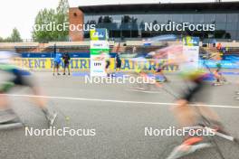 22.08.2024, Otepaeae, Estonia (EST): Event Feature: Starting line - IBU Summer Biathlon World Championships, super sprint junior men, Otepaeae (EST). www.nordicfocus.com. © Manzoni/NordicFocus. Every downloaded picture is fee-liable.