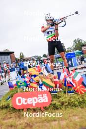 22.08.2024, Otepaeae, Estonia (EST): Vladimir Kocmanek (CZE) - IBU Summer Biathlon World Championships, super sprint junior men, Otepaeae (EST). www.nordicfocus.com. © Manzoni/NordicFocus. Every downloaded picture is fee-liable.