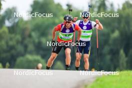 22.08.2024, Otepaeae, Estonia (EST): Fabian Suchodolski (POL) - IBU Summer Biathlon World Championships, super sprint junior men, Otepaeae (EST). www.nordicfocus.com. © Manzoni/NordicFocus. Every downloaded picture is fee-liable.