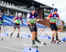 22.08.2024, Otepaeae, Estonia (EST): Mark-Markos Kehva (EST) - IBU Summer Biathlon World Championships, super sprint junior men, Otepaeae (EST). www.nordicfocus.com. © Manzoni/NordicFocus. Every downloaded picture is fee-liable.