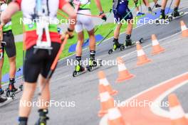 22.08.2024, Otepaeae, Estonia (EST): Event Feature: Fischer boots - IBU Summer Biathlon World Championships, super sprint junior men, Otepaeae (EST). www.nordicfocus.com. © Manzoni/NordicFocus. Every downloaded picture is fee-liable.