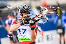 22.08.2024, Otepaeae, Estonia (EST): Jan Gregor (CZE) - IBU Summer Biathlon World Championships, super sprint junior men, Otepaeae (EST). www.nordicfocus.com. © Manzoni/NordicFocus. Every downloaded picture is fee-liable.