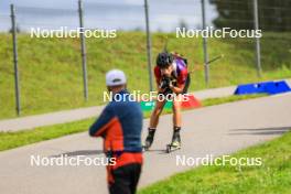 22.08.2024, Otepaeae, Estonia (EST): Serhii Suprun (UKR) - IBU Summer Biathlon World Championships, super sprint junior men, Otepaeae (EST). www.nordicfocus.com. © Manzoni/NordicFocus. Every downloaded picture is fee-liable.