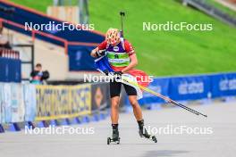 22.08.2024, Otepaeae, Estonia (EST): David Elias (CZE) - IBU Summer Biathlon World Championships, super sprint junior men, Otepaeae (EST). www.nordicfocus.com. © Manzoni/NordicFocus. Every downloaded picture is fee-liable.