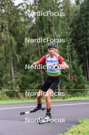 22.08.2024, Otepaeae, Estonia (EST): Daniel Malusek (CZE) - IBU Summer Biathlon World Championships, super sprint junior men, Otepaeae (EST). www.nordicfocus.com. © Manzoni/NordicFocus. Every downloaded picture is fee-liable.