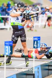 22.08.2024, Otepaeae, Estonia (EST): Mark-Markos Kehva (EST) - IBU Summer Biathlon World Championships, super sprint junior men, Otepaeae (EST). www.nordicfocus.com. © Manzoni/NordicFocus. Every downloaded picture is fee-liable.