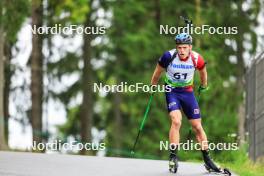 22.08.2024, Otepaeae, Estonia (EST): Matija Legovic (CRO) - IBU Summer Biathlon World Championships, super sprint junior men, Otepaeae (EST). www.nordicfocus.com. © Manzoni/NordicFocus. Every downloaded picture is fee-liable.