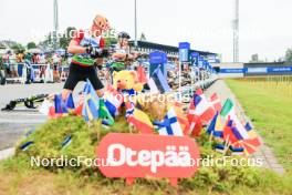 22.08.2024, Otepaeae, Estonia (EST): David Elias (CZE) - IBU Summer Biathlon World Championships, super sprint junior men, Otepaeae (EST). www.nordicfocus.com. © Manzoni/NordicFocus. Every downloaded picture is fee-liable.