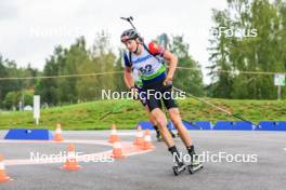 22.08.2024, Otepaeae, Estonia (EST): Jakub Borgula (SVK) - IBU Summer Biathlon World Championships, super sprint junior men, Otepaeae (EST). www.nordicfocus.com. © Manzoni/NordicFocus. Every downloaded picture is fee-liable.