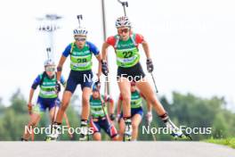 22.08.2024, Otepaeae, Estonia (EST): Barbara Skrobiszewska (POL) - IBU Summer Biathlon World Championships, super sprint junior women, Otepaeae (EST). www.nordicfocus.com. © Manzoni/NordicFocus. Every downloaded picture is fee-liable.