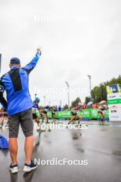 22.08.2024, Otepaeae, Estonia (EST): Event Feature: Starting line - IBU Summer Biathlon World Championships, super sprint junior women, Otepaeae (EST). www.nordicfocus.com. © Manzoni/NordicFocus. Every downloaded picture is fee-liable.