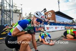 22.08.2024, Otepaeae, Estonia (EST): Inka Hamalainen (FIN) - IBU Summer Biathlon World Championships, super sprint junior women, Otepaeae (EST). www.nordicfocus.com. © Manzoni/NordicFocus. Every downloaded picture is fee-liable.