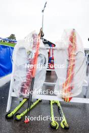 22.08.2024, Otepaeae, Estonia (EST): Event Feature: OneWay poles and Marwe skiis- IBU Summer Biathlon World Championships, super sprint junior women, Otepaeae (EST). www.nordicfocus.com. © Manzoni/NordicFocus. Every downloaded picture is fee-liable.