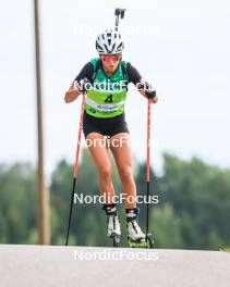 22.08.2024, Otepaeae, Estonia (EST): Lora Hristova (BUL) - IBU Summer Biathlon World Championships, super sprint junior women, Otepaeae (EST). www.nordicfocus.com. © Manzoni/NordicFocus. Every downloaded picture is fee-liable.