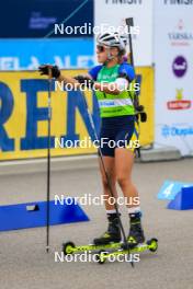 22.08.2024, Otepaeae, Estonia (EST): Viktoriia Khvostenko (UKR) - IBU Summer Biathlon World Championships, super sprint junior women, Otepaeae (EST). www.nordicfocus.com. © Manzoni/NordicFocus. Every downloaded picture is fee-liable.