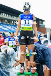 22.08.2024, Otepaeae, Estonia (EST): Emilija Bucic (SRB) - IBU Summer Biathlon World Championships, super sprint junior women, Otepaeae (EST). www.nordicfocus.com. © Manzoni/NordicFocus. Every downloaded picture is fee-liable.