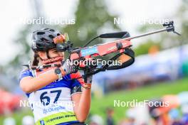 22.08.2024, Otepaeae, Estonia (EST): Michaela Strakova (SVK) - IBU Summer Biathlon World Championships, super sprint junior women, Otepaeae (EST). www.nordicfocus.com. © Manzoni/NordicFocus. Every downloaded picture is fee-liable.