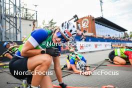 22.08.2024, Otepaeae, Estonia (EST): Inka Hamalainen (FIN) - IBU Summer Biathlon World Championships, super sprint junior women, Otepaeae (EST). www.nordicfocus.com. © Manzoni/NordicFocus. Every downloaded picture is fee-liable.