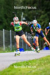 22.08.2024, Otepaeae, Estonia (EST): Barbara Skrobiszewska (POL) - IBU Summer Biathlon World Championships, super sprint junior women, Otepaeae (EST). www.nordicfocus.com. © Manzoni/NordicFocus. Every downloaded picture is fee-liable.