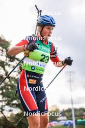 22.08.2024, Otepaeae, Estonia (EST): Silje Berg-Knutsen (NOR) - IBU Summer Biathlon World Championships, super sprint junior women, Otepaeae (EST). www.nordicfocus.com. © Manzoni/NordicFocus. Every downloaded picture is fee-liable.