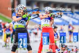 22.08.2024, Otepaeae, Estonia (EST): Polina Putsko (UKR) - IBU Summer Biathlon World Championships, super sprint junior women, Otepaeae (EST). www.nordicfocus.com. © Manzoni/NordicFocus. Every downloaded picture is fee-liable.