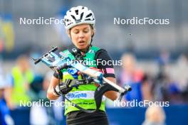 22.08.2024, Otepaeae, Estonia (EST): Lora Hristova (BUL) - IBU Summer Biathlon World Championships, super sprint junior women, Otepaeae (EST). www.nordicfocus.com. © Manzoni/NordicFocus. Every downloaded picture is fee-liable.