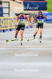 22.08.2024, Otepaeae, Estonia (EST): Anna Nedza-Kubiniec (POL), Tamara Molentova (SVK), (l-r) - IBU Summer Biathlon World Championships, super sprint junior women, Otepaeae (EST). www.nordicfocus.com. © Manzoni/NordicFocus. Every downloaded picture is fee-liable.