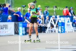 22.08.2024, Otepaeae, Estonia (EST): Lora Hristova (BUL) - IBU Summer Biathlon World Championships, super sprint junior women, Otepaeae (EST). www.nordicfocus.com. © Manzoni/NordicFocus. Every downloaded picture is fee-liable.