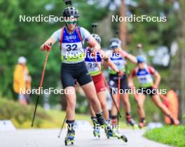 22.08.2024, Otepaeae, Estonia (EST): Milana Geneva (KAZ) - IBU Summer Biathlon World Championships, super sprint junior women, Otepaeae (EST). www.nordicfocus.com. © Manzoni/NordicFocus. Every downloaded picture is fee-liable.