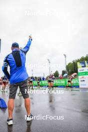 22.08.2024, Otepaeae, Estonia (EST): Event Feature: Starting line - IBU Summer Biathlon World Championships, super sprint junior women, Otepaeae (EST). www.nordicfocus.com. © Manzoni/NordicFocus. Every downloaded picture is fee-liable.