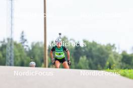 22.08.2024, Otepaeae, Estonia (EST): Lora Hristova (BUL) - IBU Summer Biathlon World Championships, super sprint junior women, Otepaeae (EST). www.nordicfocus.com. © Manzoni/NordicFocus. Every downloaded picture is fee-liable.