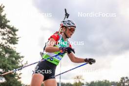 22.08.2024, Otepaeae, Estonia (EST): Barbara Skrobiszewska (POL) - IBU Summer Biathlon World Championships, super sprint junior women, Otepaeae (EST). www.nordicfocus.com. © Manzoni/NordicFocus. Every downloaded picture is fee-liable.