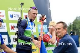 23.08.2024, Otepaeae, Estonia (EST): Dmytro Pidruchnyi (UKR) - IBU Summer Biathlon World Championships, super sprint men, Otepaeae (EST). www.nordicfocus.com. © Manzoni/NordicFocus. Every downloaded picture is fee-liable.