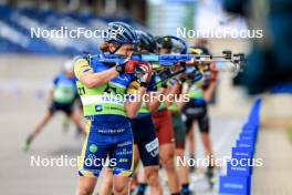 23.08.2024, Otepaeae, Estonia (EST): Oscar Andersson (SWE) - IBU Summer Biathlon World Championships, super sprint men, Otepaeae (EST). www.nordicfocus.com. © Manzoni/NordicFocus. Every downloaded picture is fee-liable.